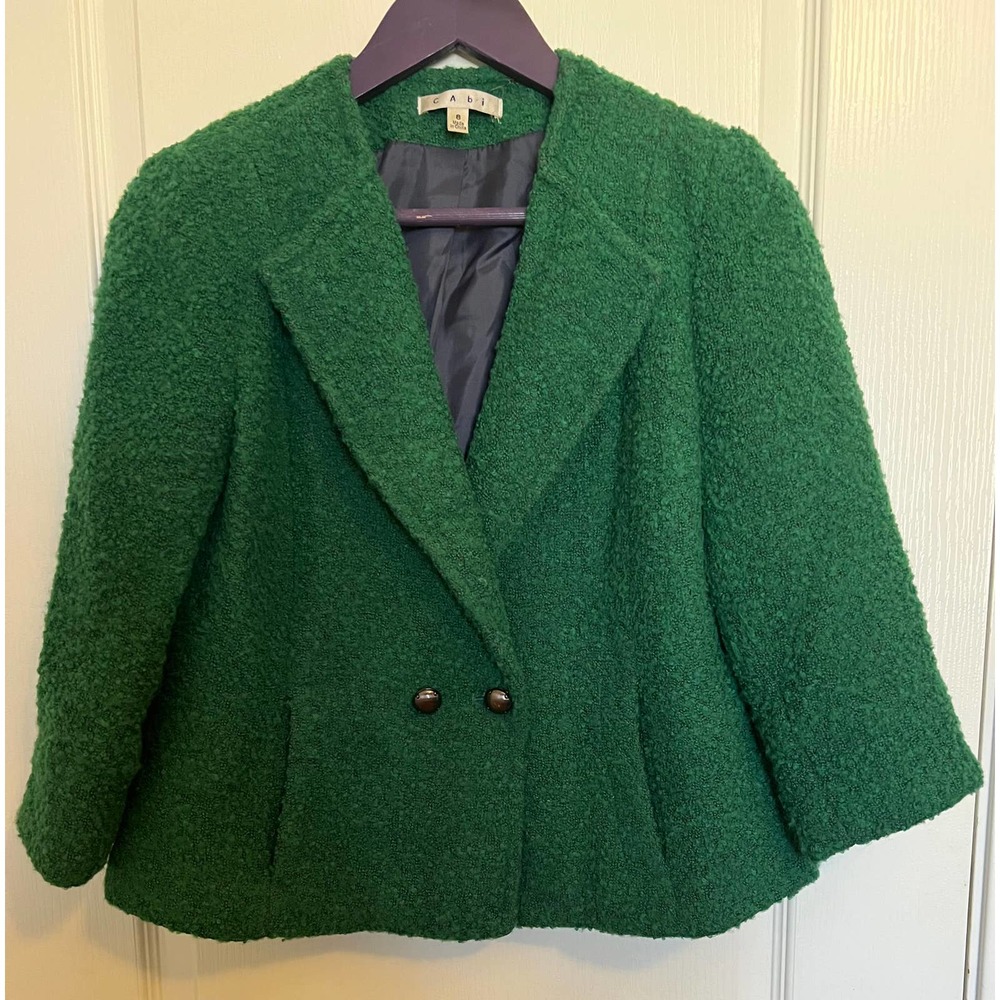 Cabi Wool Blend Jacket Size 8